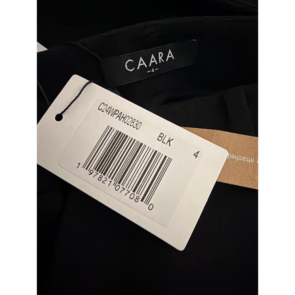 New $122 Caara Dylan black slacks pants sz 2 - Picture 7 of 7